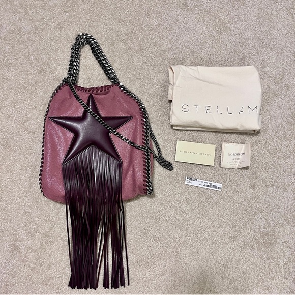 Stella McCartney Pink and Brown Shoulder Bag - Picture 4 of 15